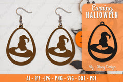 Earring Halloween Lasercut SVG Bundle 113 - CraftNest - Digital Crafting and Art