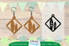 Earring Summer Lasercut SVG Bundle