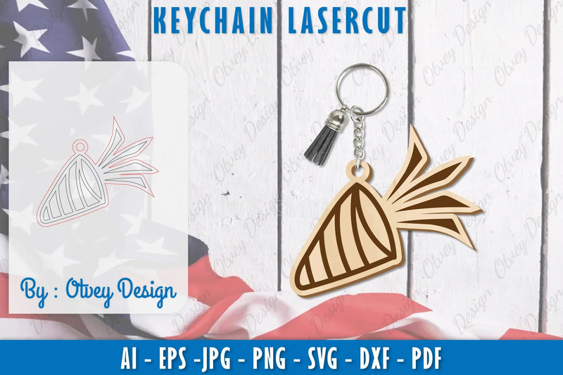 Patriotic Keychain SVG Bundle 15 - CraftNest - Digital Crafting and Art