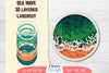 Sea Wave 3D Layered Lasercut SVG Bundle