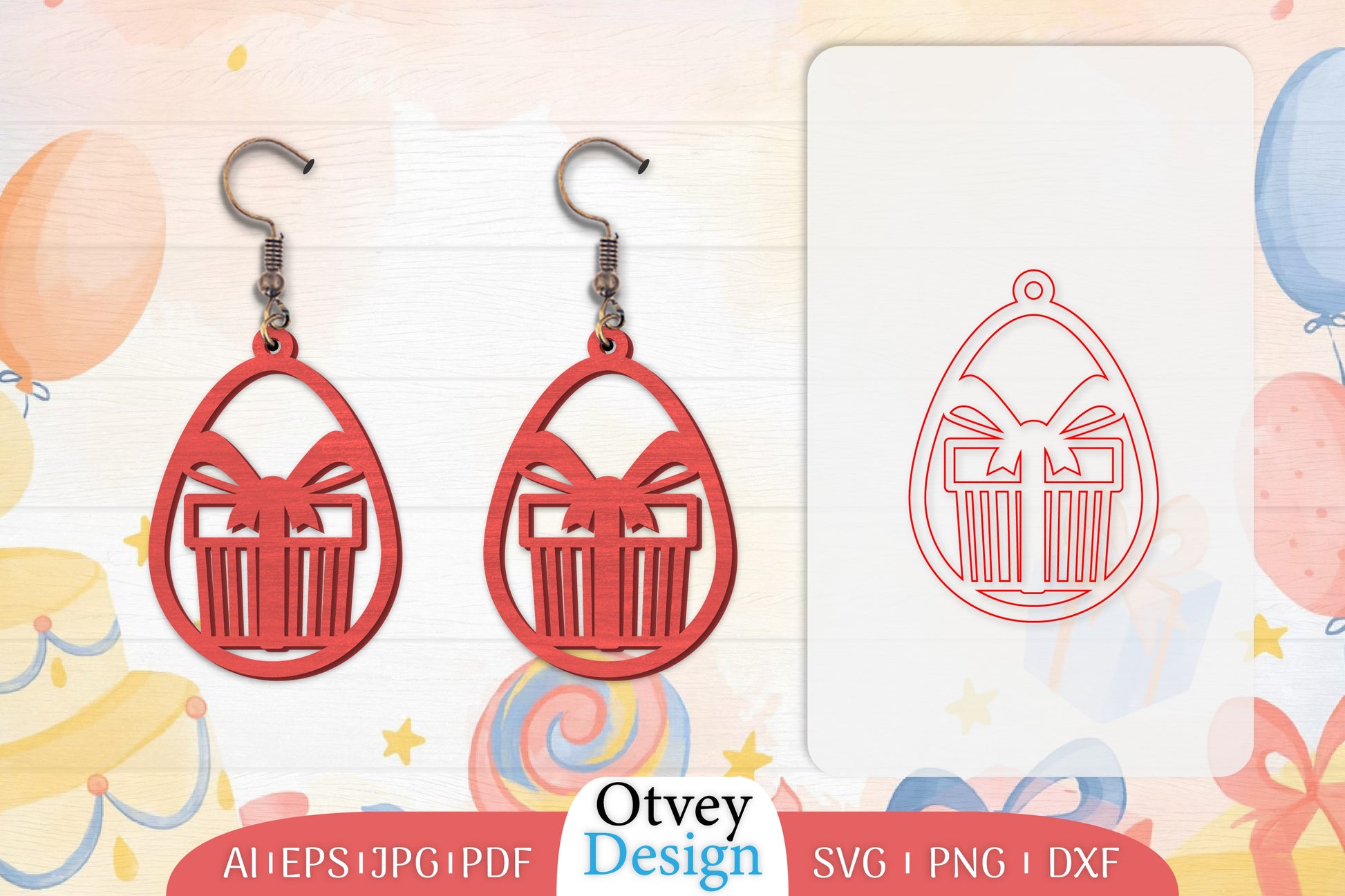 30th Birthday Earrings Lasercut SVG Bundle - CraftNest - Digital Crafting and Art