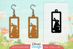 Earring Rabbit Lasercut SVG Bundle 69 - CraftNest - Digital Crafting and Art