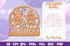 Monsters Kids Name Sign Lasercut SVG Bundle