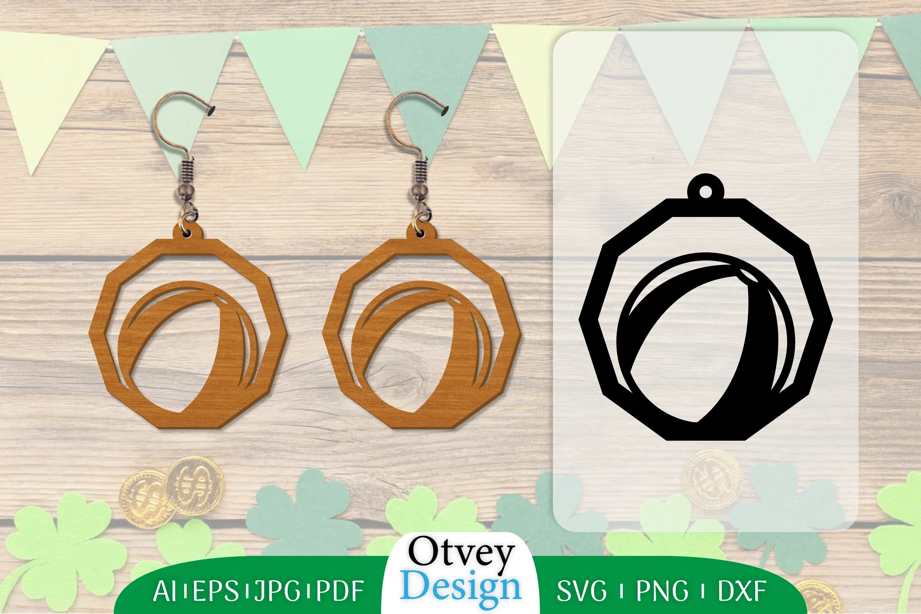 Earring Summer Lasercut SVG Bundle 58 - CraftNest - Digital Crafting and Art