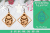 Christmas Earrings SVG Bundle