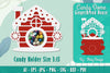 Gingerbread House Candy Holder SVG Bundle