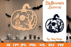 Halloween Pumpkins Lasercut SVG Bundle - CraftNest - Digital Crafting and Art