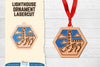 Lighthouse Lasercut Ornament SVG Bundle