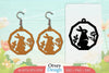 Earring Rabbit Lasercut SVG Bundle