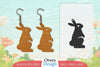 Earring Rabbit Lasercut SVG Bundle