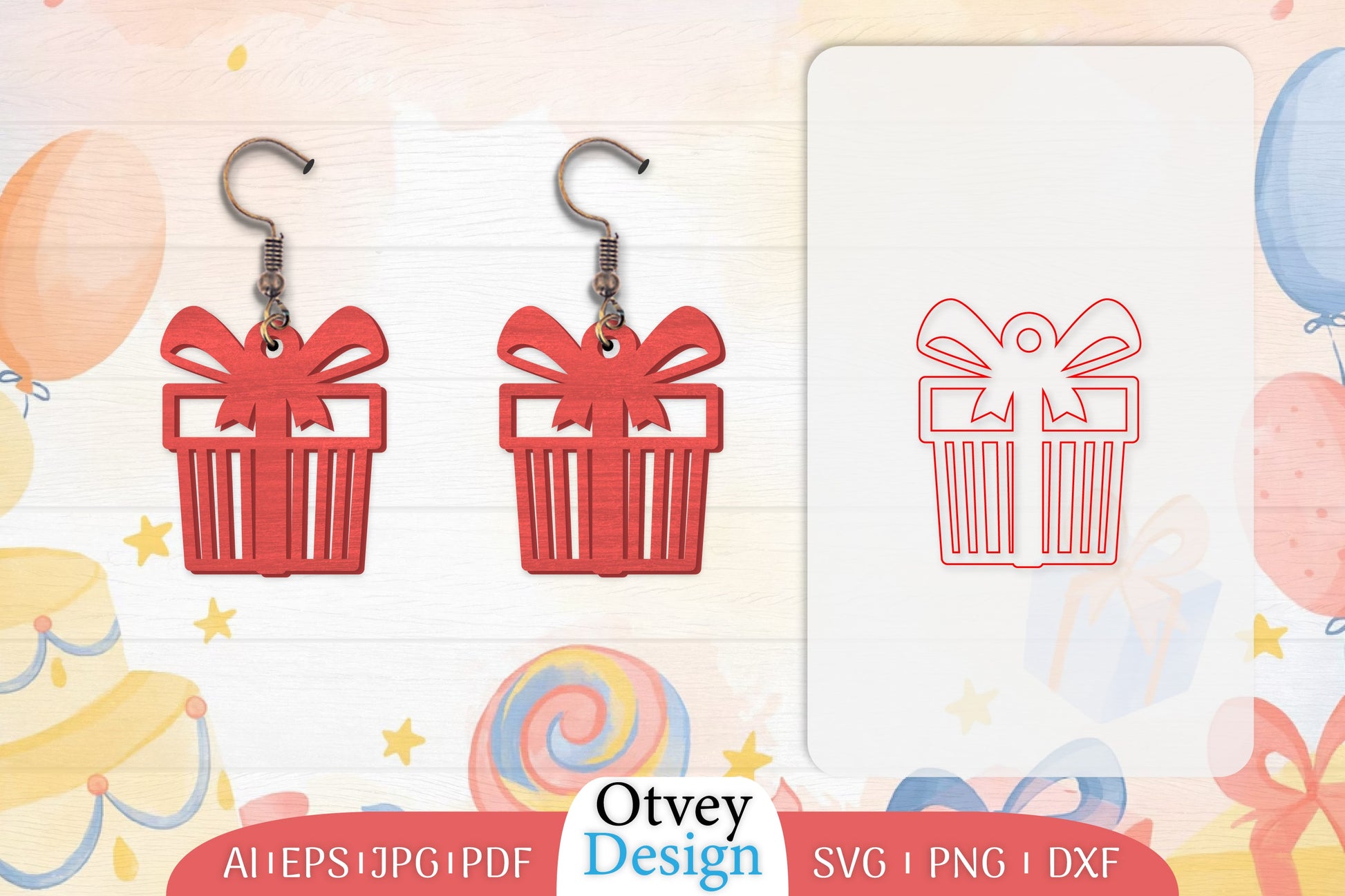 46th Birthday Earrings Lasercut SVG Bundle - CraftNest - Digital Crafting and Art