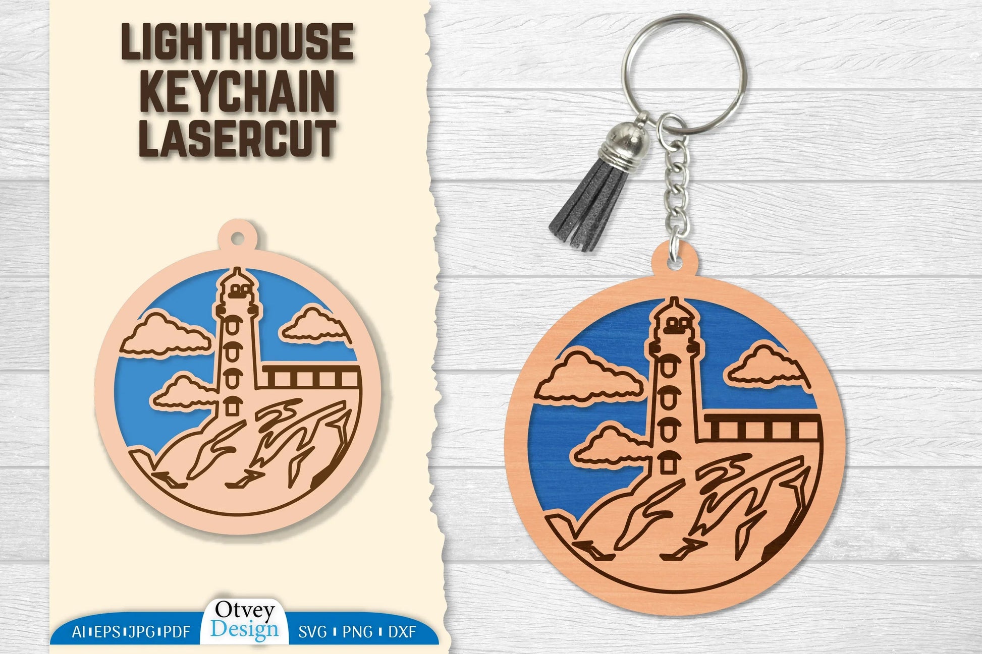 Lighthouse Lasercut Ornament SVG Bundle 11 - CraftNest - Digital Crafting and Art