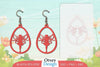 Fairy Earring Lasercut SVG Bundle