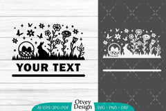 Easter Bunny Garden Scene SVG Bundle 13 - CraftNest - Digital Crafting and Art