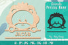 Animals Peeking Name Sign SVG Bundle