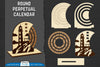 Perpetual Calendar Lasercut SVG Bundle