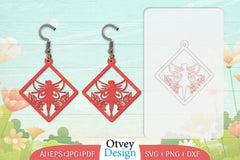 Fairy Earring Lasercut SVG Bundle 22 - CraftNest - Digital Crafting and Art