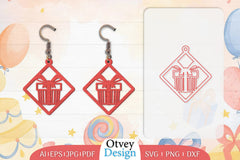 13th Birthday Earrings Lasercut SVG Bundle 2 - CraftNest - Digital Crafting and Art