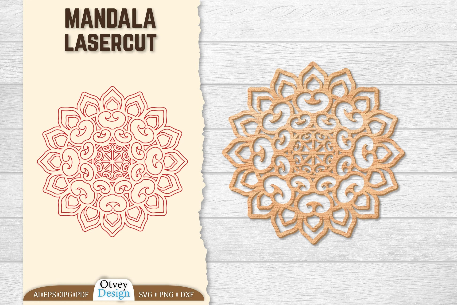 Mandala Lasercut SVG Bundle 7 - CraftNest - Digital Crafting and Art