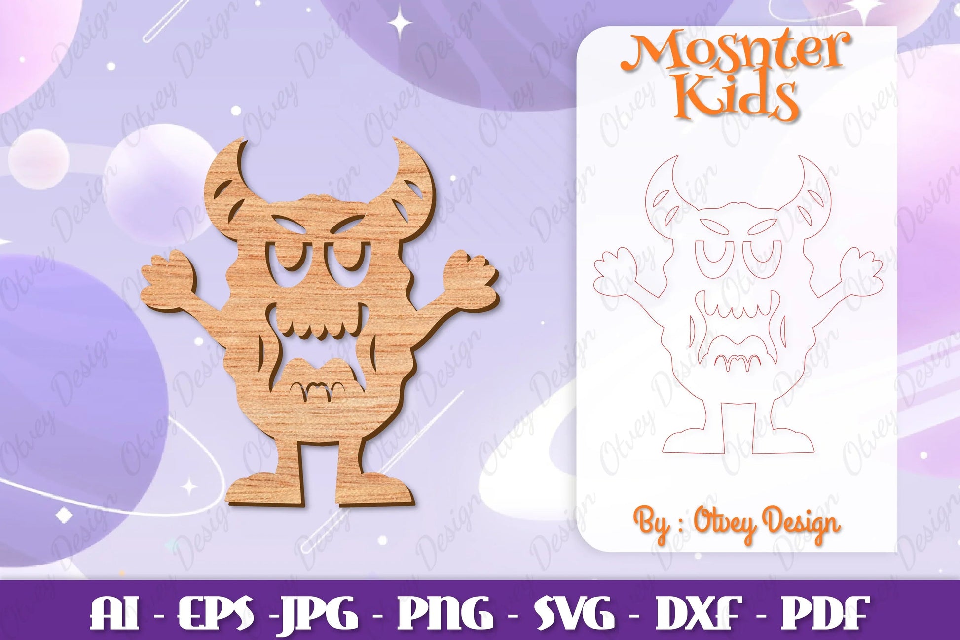 Cute Monster Designs SVG Bundle 7 - CraftNest - Digital Crafting and Art