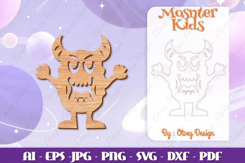 Cute Monster Designs SVG Bundle 7 - CraftNest - Digital Crafting and Art