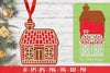 Ornament Gingerbread House Laser Cut SVG Bundle