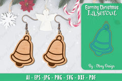 Christmas Earrings SVG Bundle - CraftNest - Digital Crafting and Art