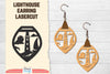 Lighthouse Earring Lasercut SVG Bundle