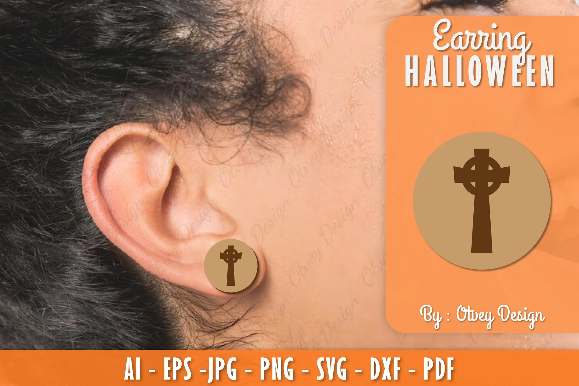 Halloween Earring Lasercut SVG Bundle 2 - CraftNest - Digital Crafting and Art
