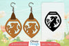Earring Rabbit Lasercut SVG Bundle