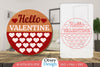 Welcome Sign Valentine Door Lasercut SVG Bundle