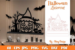 Halloween Decorations Lasercut SVG Bundle - CraftNest - Digital Crafting and Art