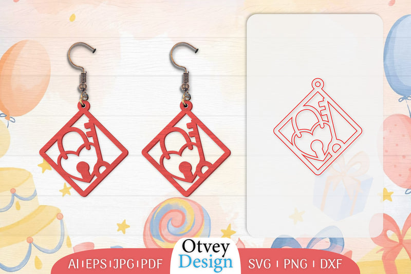 13th Birthday Earrings Lasercut SVG Bundle 3 - CraftNest - Digital Crafting and Art