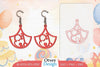 Birthday Earrings Lasercut SVG Bundle