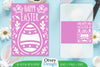 Happy Easter Greeting Card SVG Bundle
