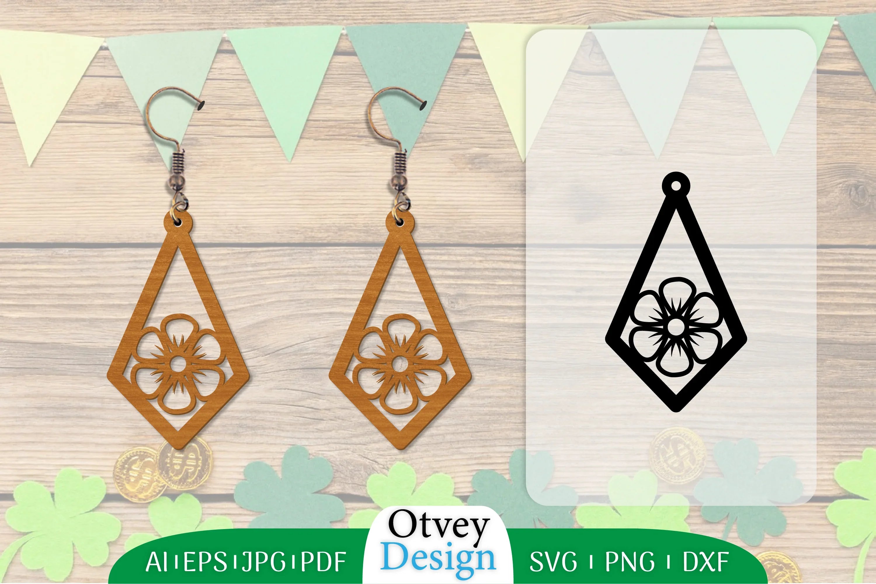 Earring Summer Lasercut SVG Bundle 37 - CraftNest - Digital Crafting and Art