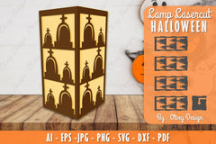 Halloween Lamp Lasercut SVG Bundle - CraftNest - Digital Crafting and Art