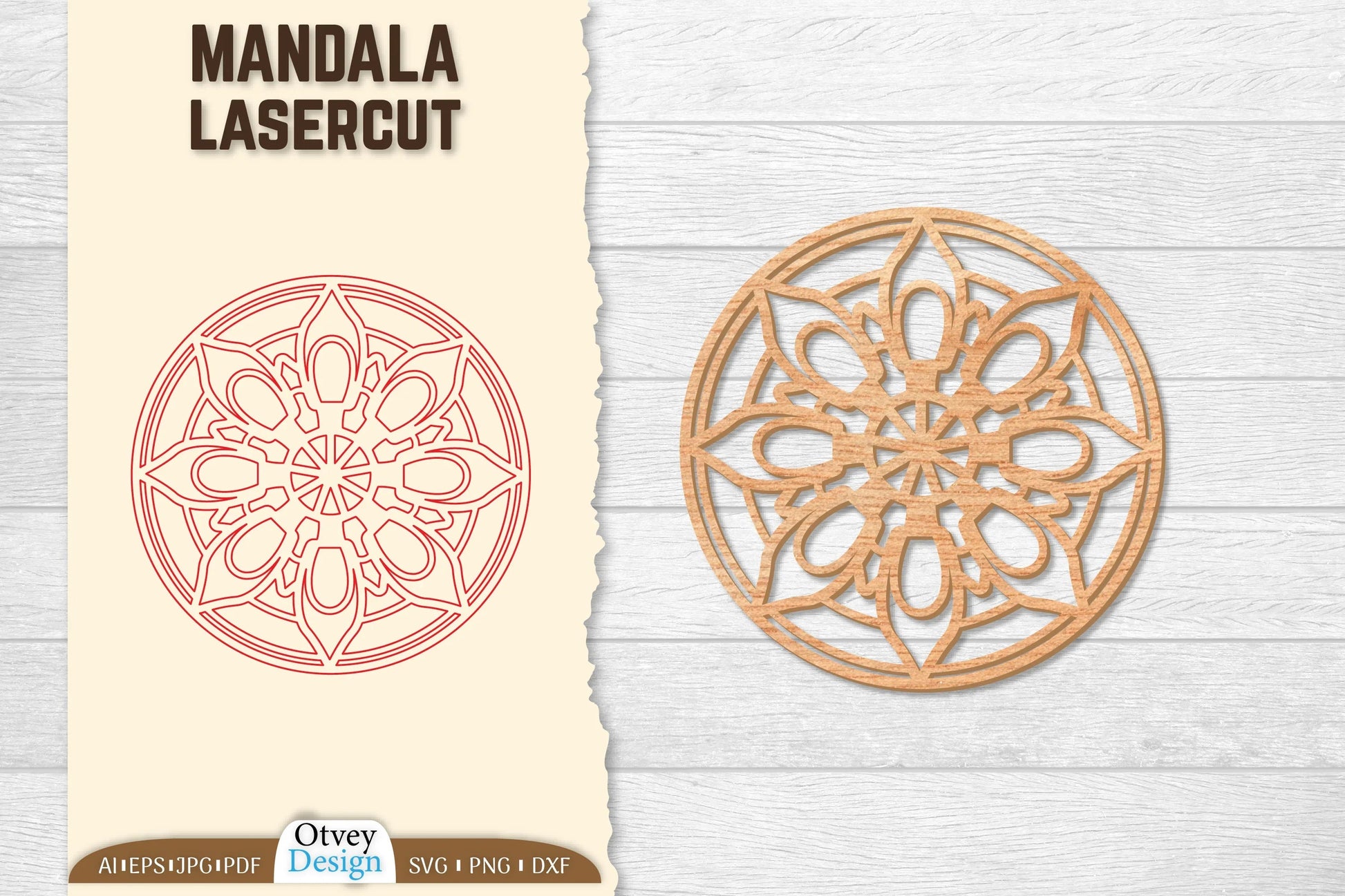 Mandala Lasercut SVG Bundle 8 - CraftNest - Digital Crafting and Art