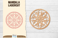 Mandala Lasercut SVG Bundle 8 - CraftNest - Digital Crafting and Art