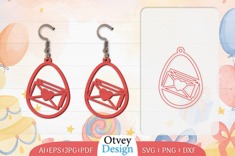 Birthday Earrings Lasercut SVG Bundle 19 - CraftNest - Digital Crafting and Art