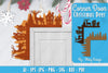 Christmas Deer Door Corner Lasercut SVG Bundle