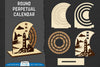 Perpetual Calendar Lasercut SVG Bundle