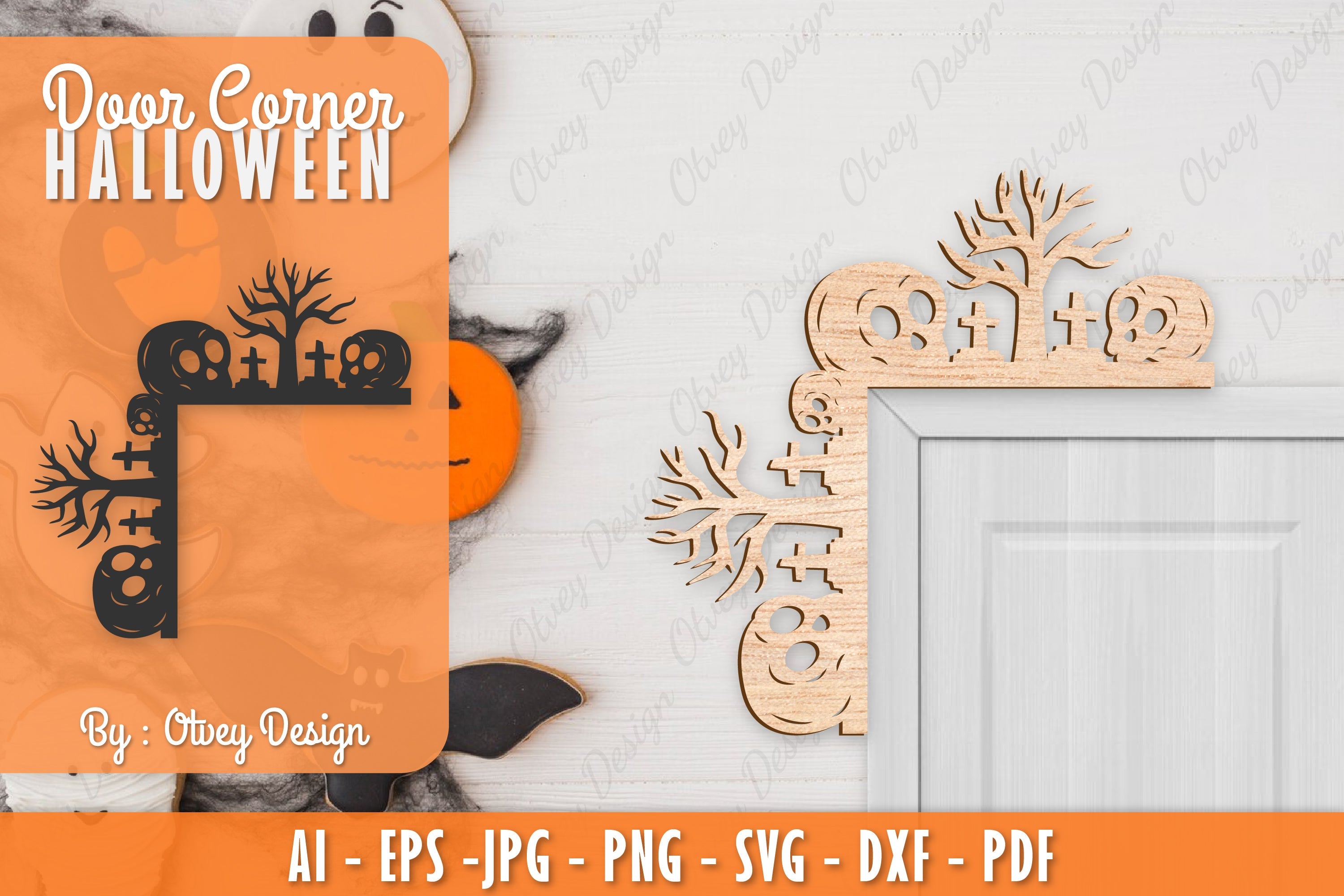Corner Door Halloween SVG Bundle 23 - CraftNest - Digital Crafting and Art