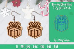 Christmas Earrings SVG Bundle - CraftNest - Digital Crafting and Art