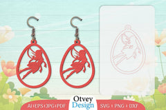 Fairy Earring Lasercut SVG Bundle 40 - CraftNest - Digital Crafting and Art