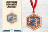 Lighthouse Lasercut Ornament SVG Bundle
