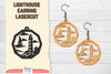 Lighthouse Earring Lasercut SVG Bundle