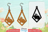 Earring Rabbit Lasercut SVG Bundle