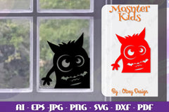 Halloween Window Cling Decor SVG Bundle - CraftNest - Digital Crafting and Art