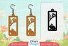 Earring Rabbit Lasercut SVG Bundle